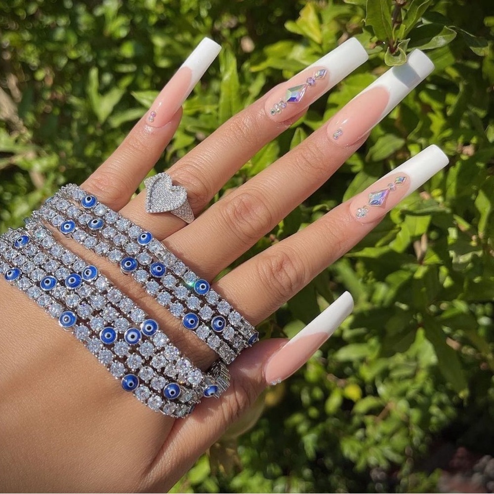 Evil eye bracelet 7inch “